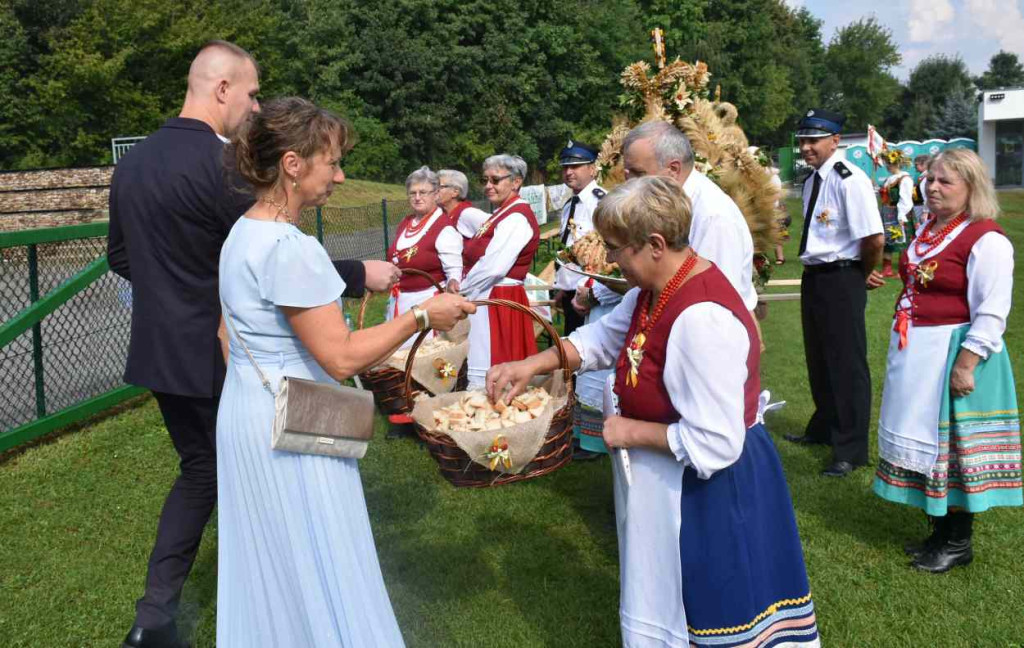 Dożynki powiatu sandomierskiego w Dwikozach