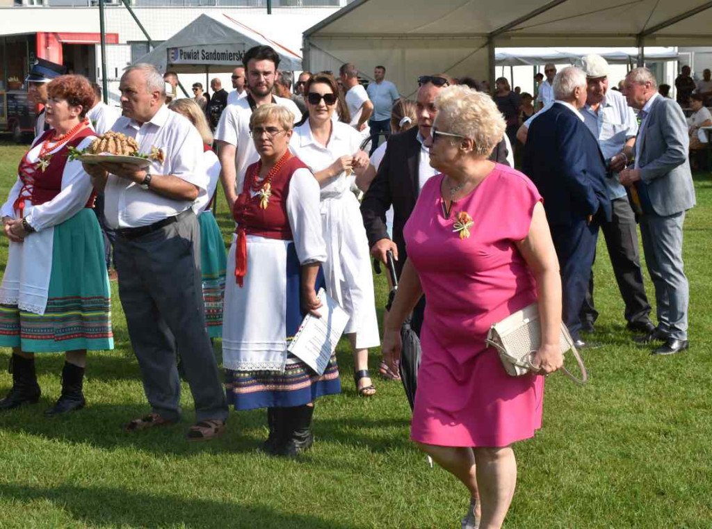 Dożynki powiatu sandomierskiego w Dwikozach