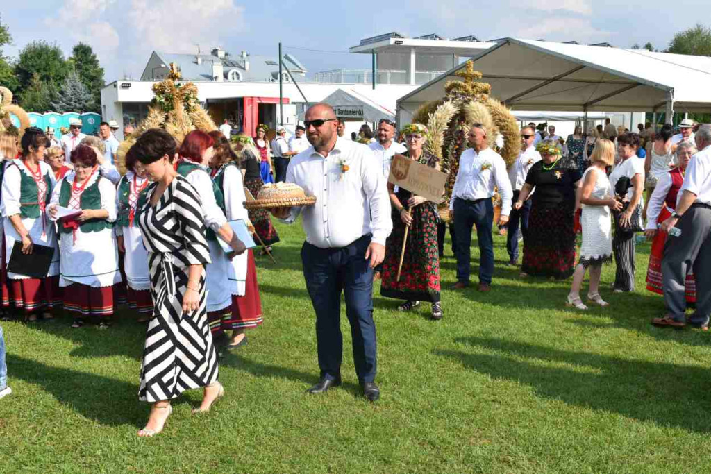 Dożynki powiatu sandomierskiego w Dwikozach
