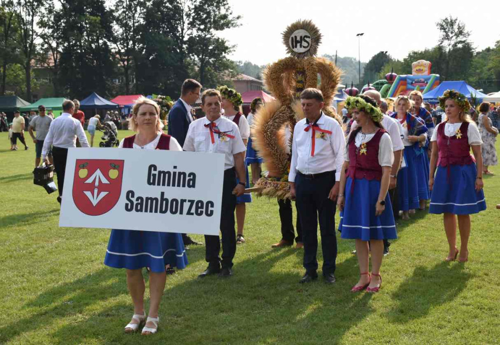 Dożynki powiatu sandomierskiego w Dwikozach