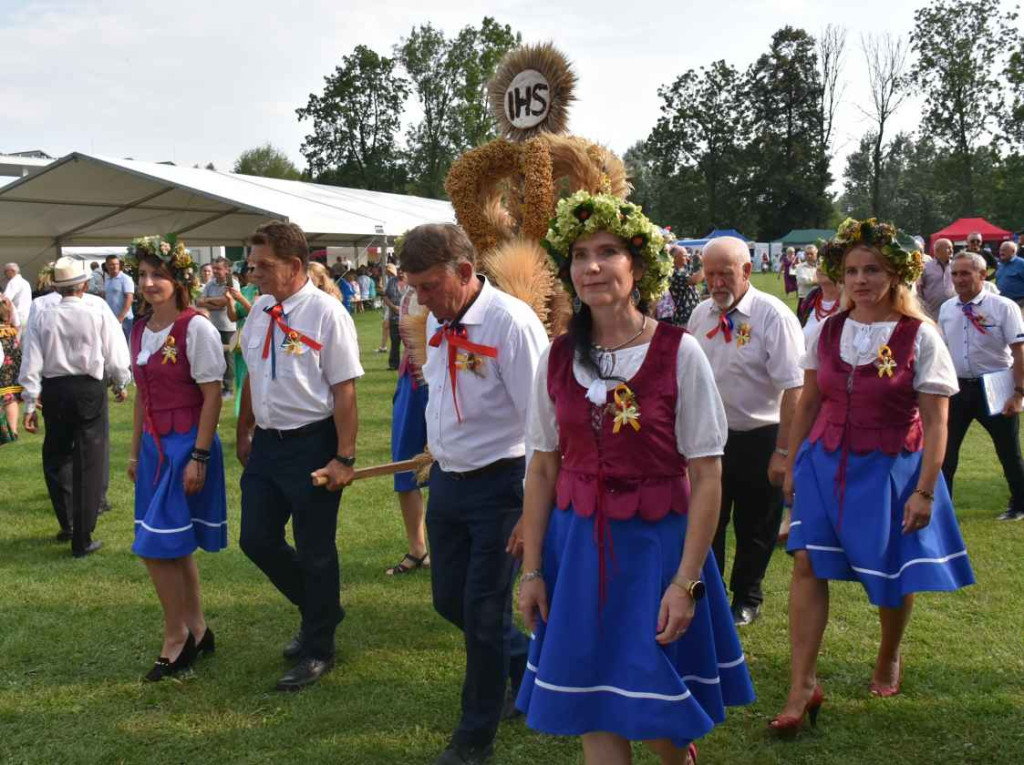 Dożynki powiatu sandomierskiego w Dwikozach