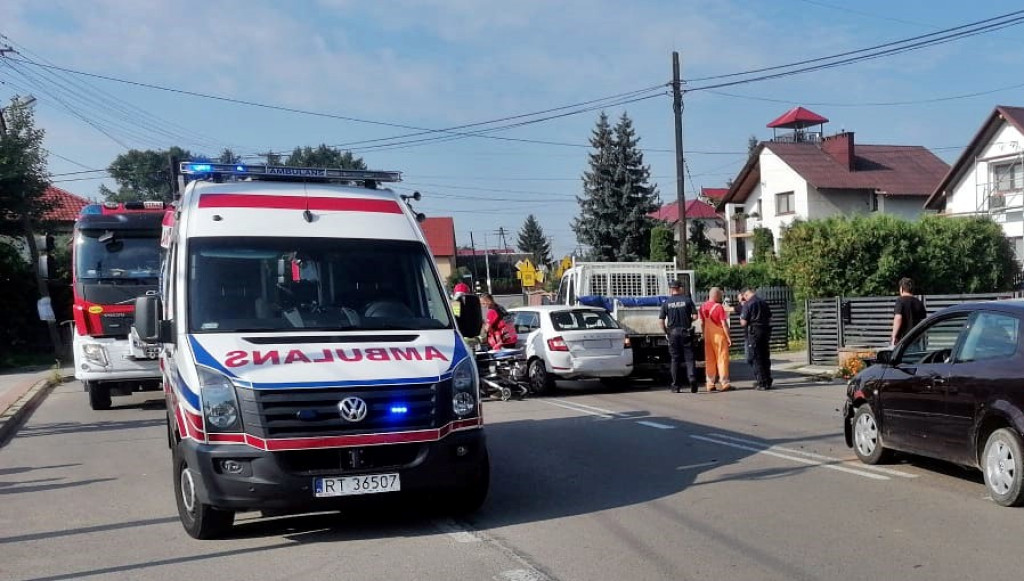 Wypadek w Sobowie - 23.08.2023