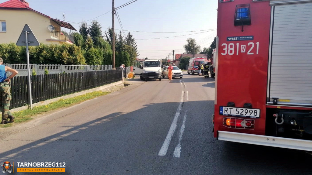 Wypadek w Sobowie - 23.08.2023