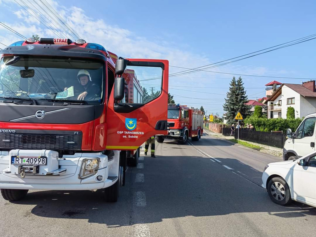 Wypadek w Sobowie - 23.08.2023