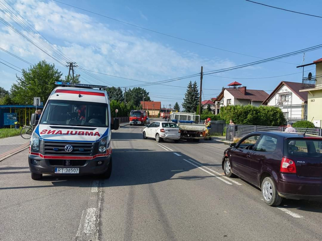 Wypadek w Sobowie - 23.08.2023