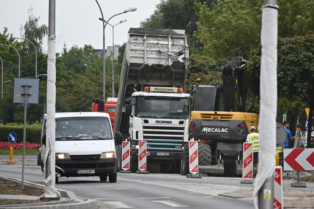 Remont ul. Kazimierza Wielkiego w Tarnobrzegu