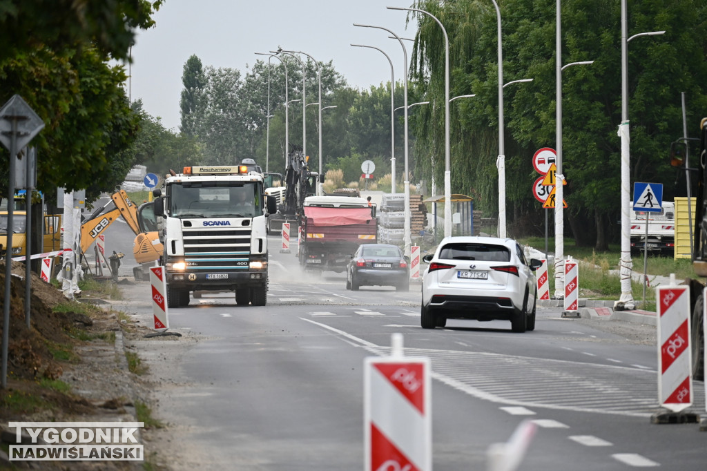 Remont ul. Kazimierza Wielkiego w Tarnobrzegu