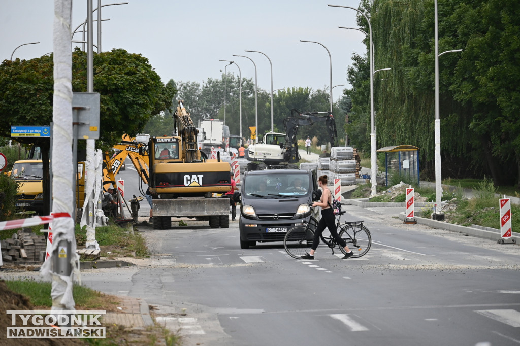 Remont ul. Kazimierza Wielkiego w Tarnobrzegu