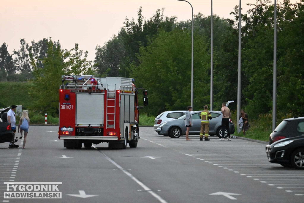 Akcja służb nad Jeziorem Tarnobrzeskim - 26.08.23