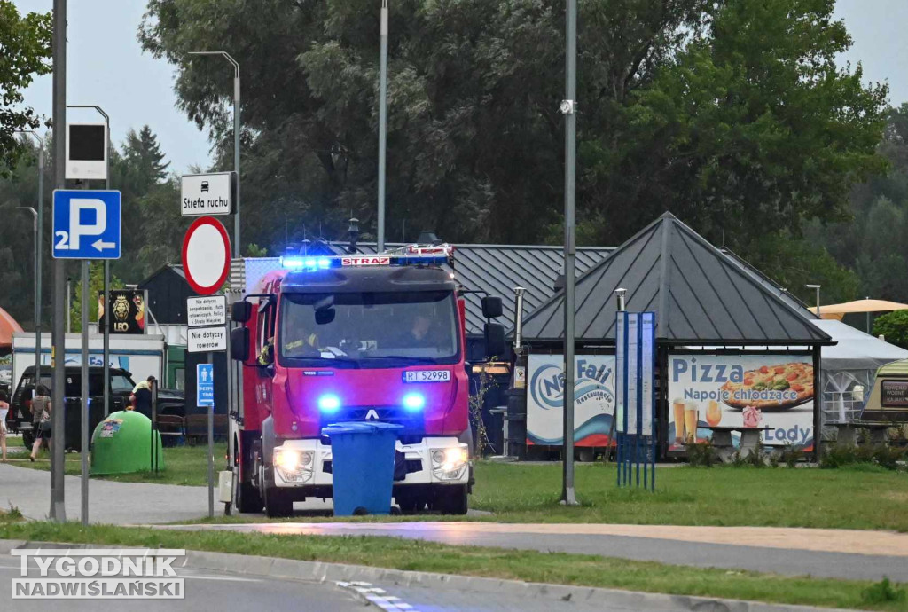Akcja służb nad Jeziorem Tarnobrzeskim - 26.08.23