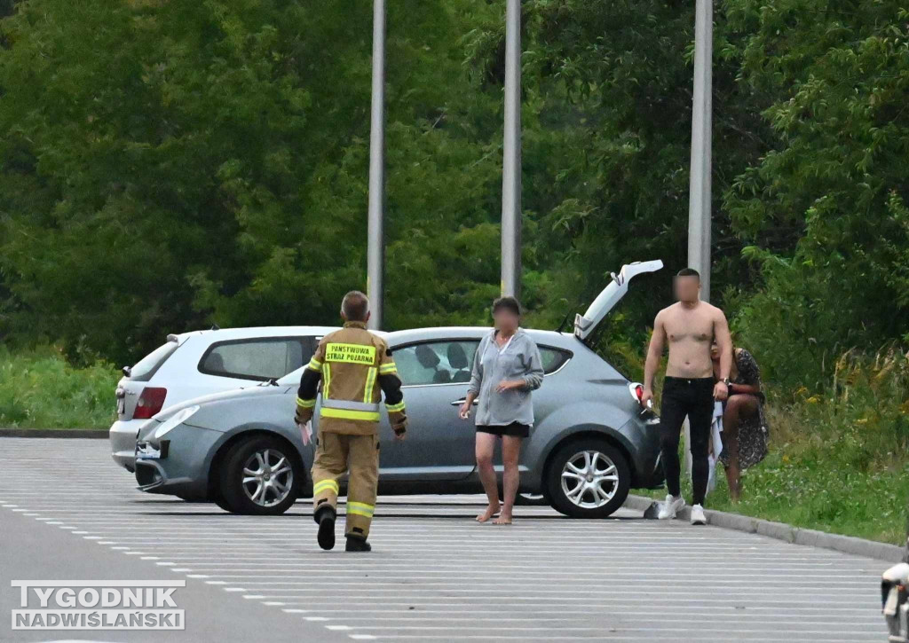 Akcja służb nad Jeziorem Tarnobrzeskim - 26.08.23