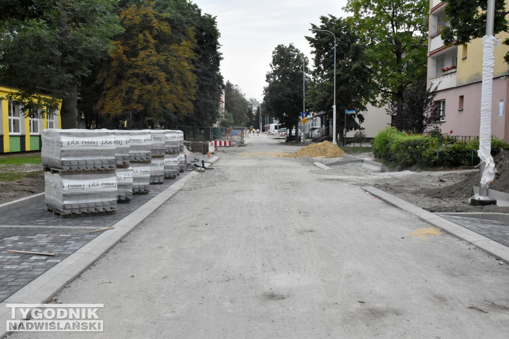 Droga do szkoły - ul. Kochanowskiego w Tarnobrzegu