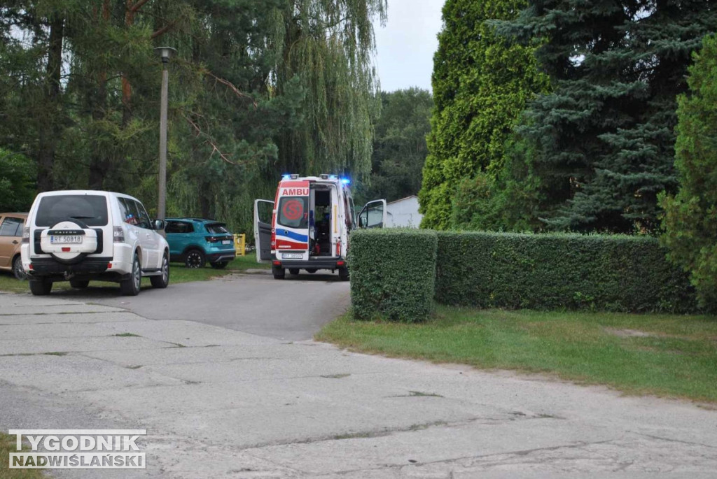 Lądowanie śmigłowca LPR w Tarnobrzegu - 29.08.23
