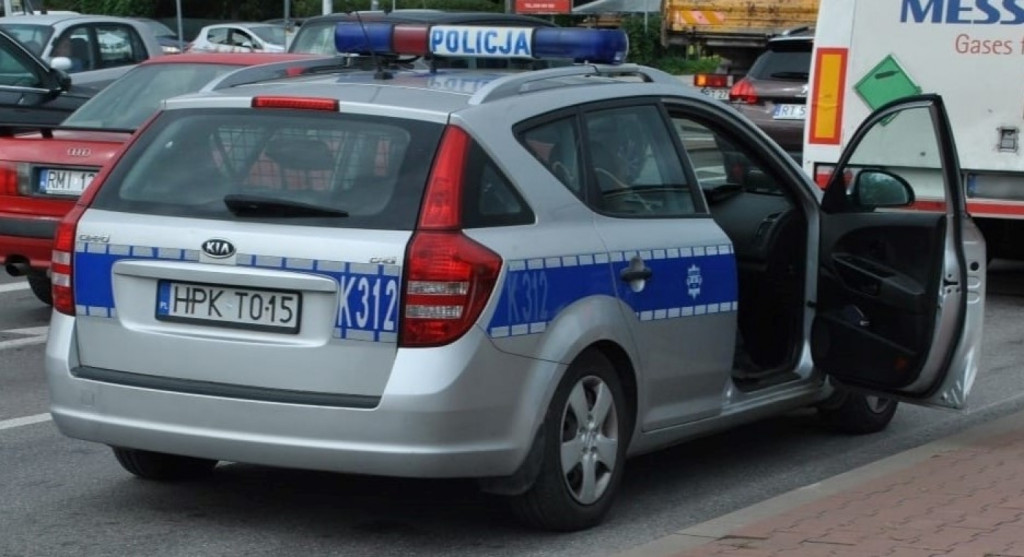 Zderzenie przerwało egzamin na ulicy Mickiewicza