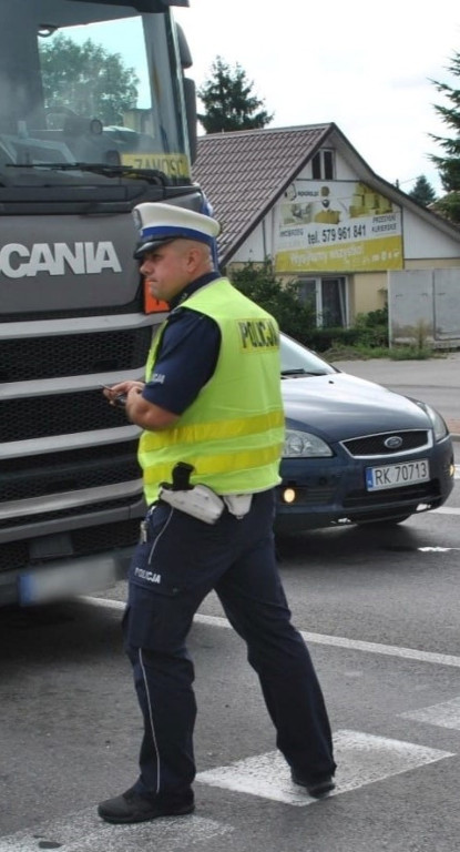 Zderzenie przerwało egzamin na ulicy Mickiewicza