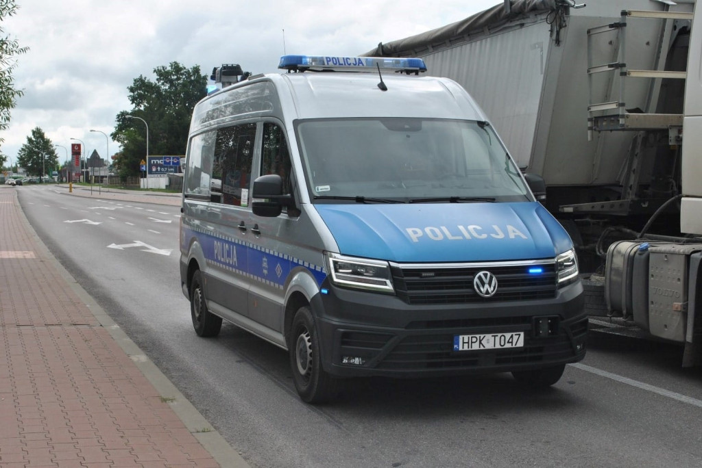 Zderzenie przerwało egzamin na ulicy Mickiewicza