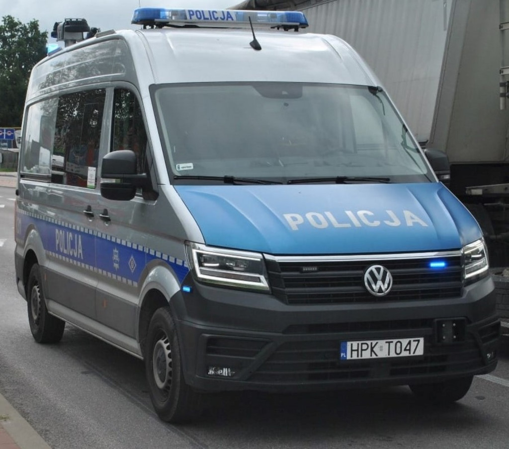 Zderzenie przerwało egzamin na ulicy Mickiewicza