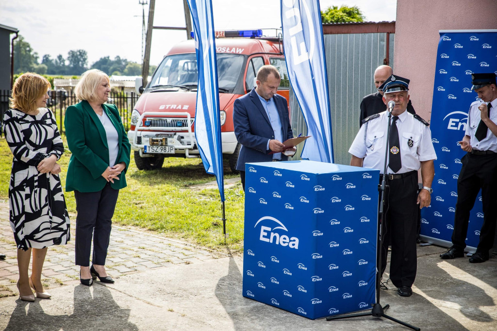 Fundacja Enea wsparła druhów z OSP Szwagrów