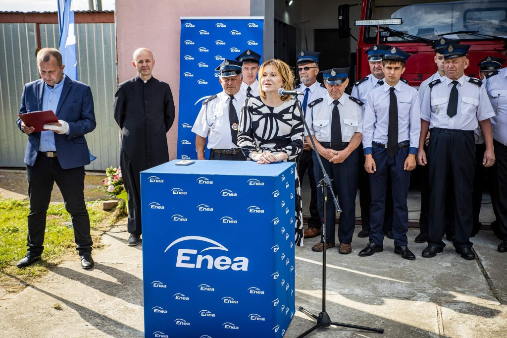 Fundacja Enea wsparła druhów z OSP Szwagrów