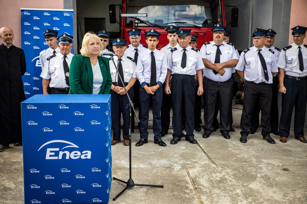 Fundacja Enea wsparła druhów z OSP Szwagrów