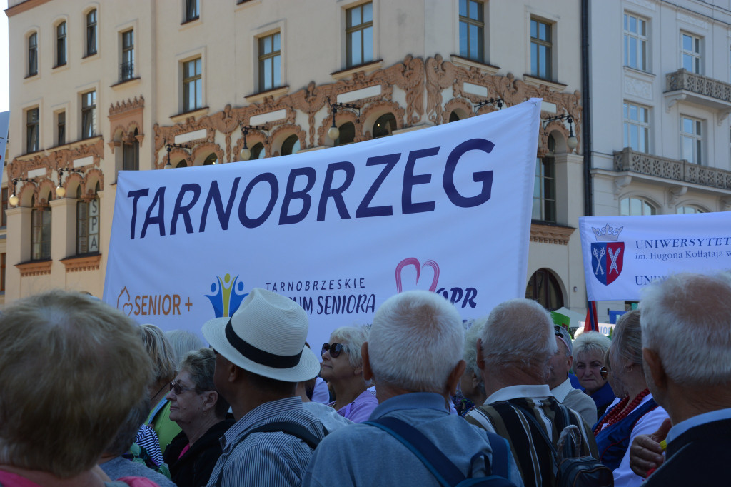 Tarnobrzeżanie na Senioraliach w Krakowie