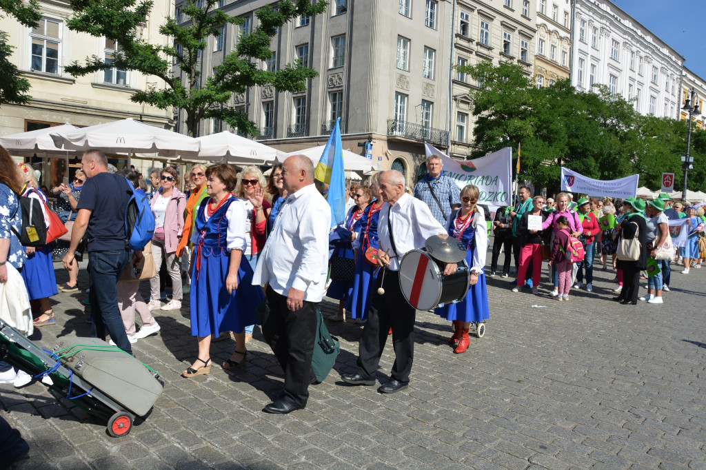 Tarnobrzeżanie na Senioraliach w Krakowie