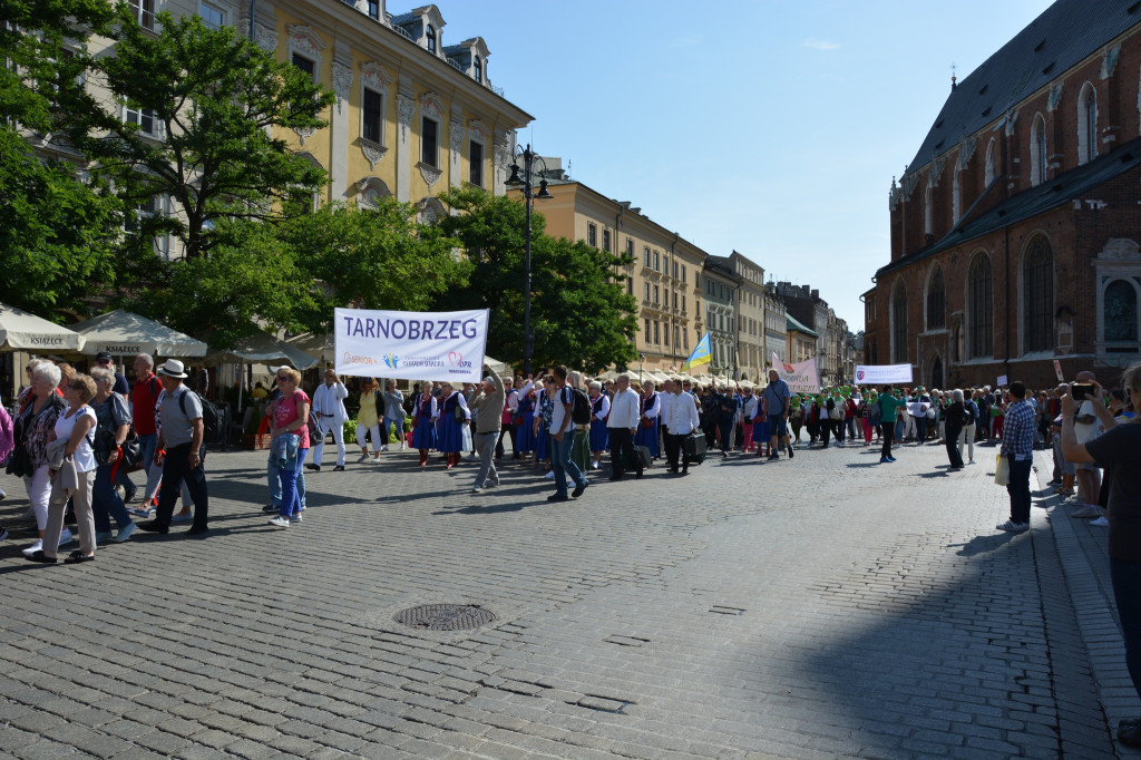 Tarnobrzeżanie na Senioraliach w Krakowie