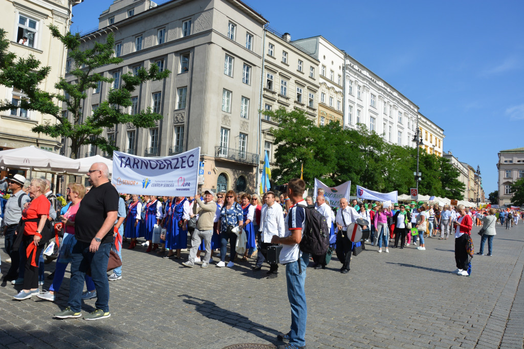 Tarnobrzeżanie na Senioraliach w Krakowie