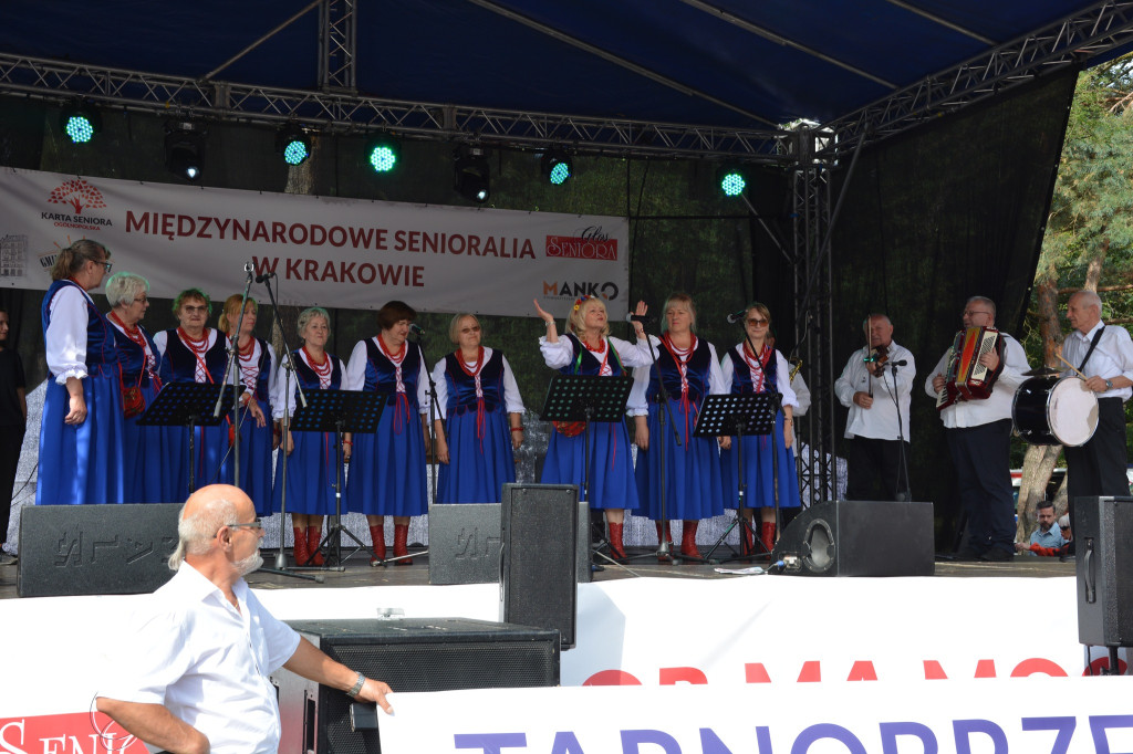 Tarnobrzeżanie na Senioraliach w Krakowie