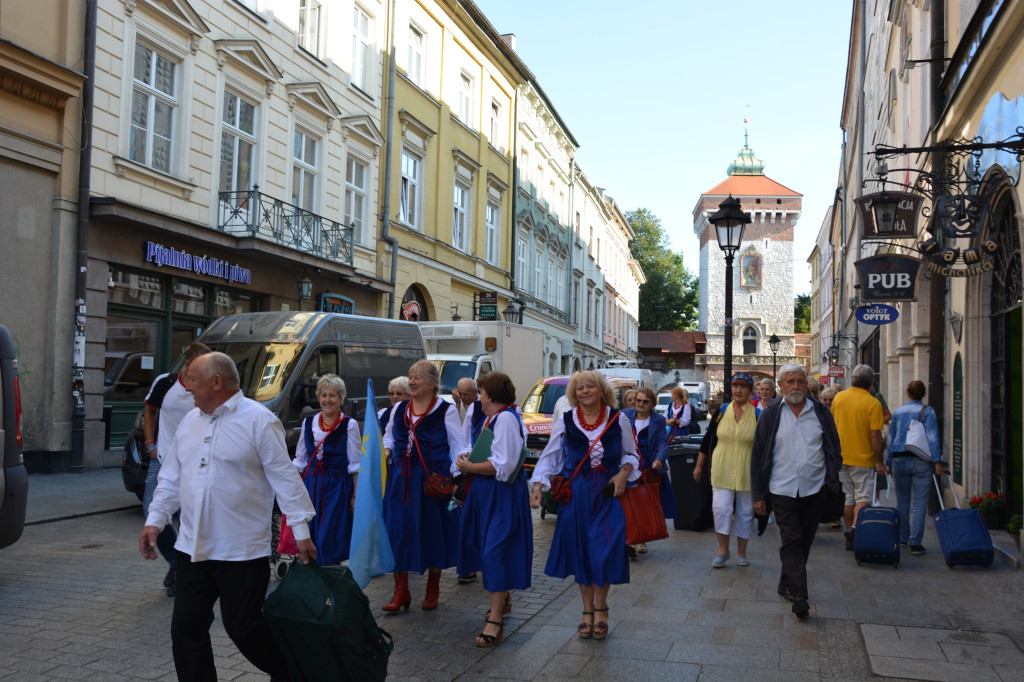 Tarnobrzeżanie na Senioraliach w Krakowie