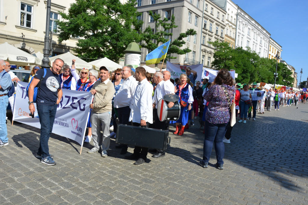 Tarnobrzeżanie na Senioraliach w Krakowie