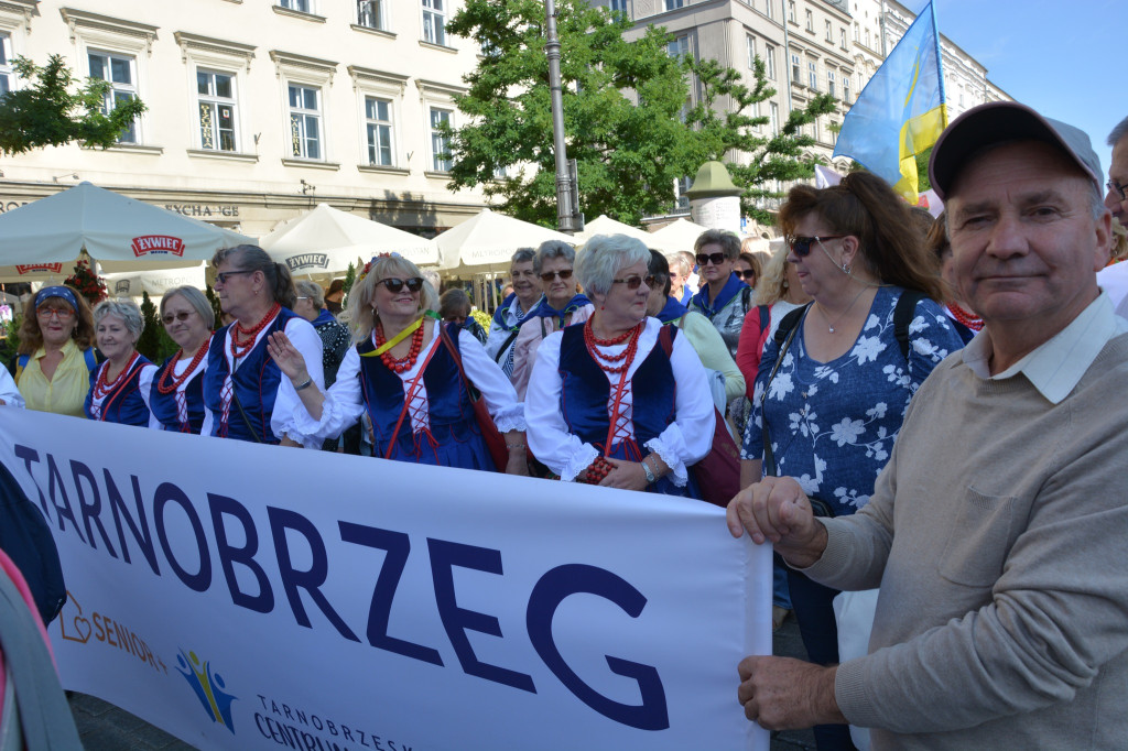 Tarnobrzeżanie na Senioraliach w Krakowie