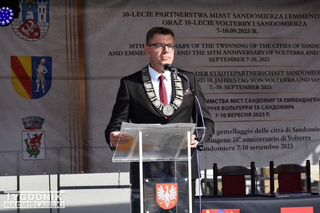 Obchody jubileuszu partnerstwa miast