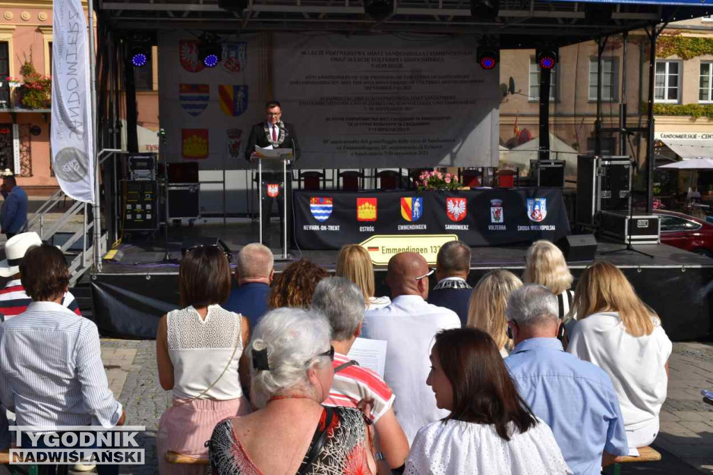 Obchody jubileuszu partnerstwa miast