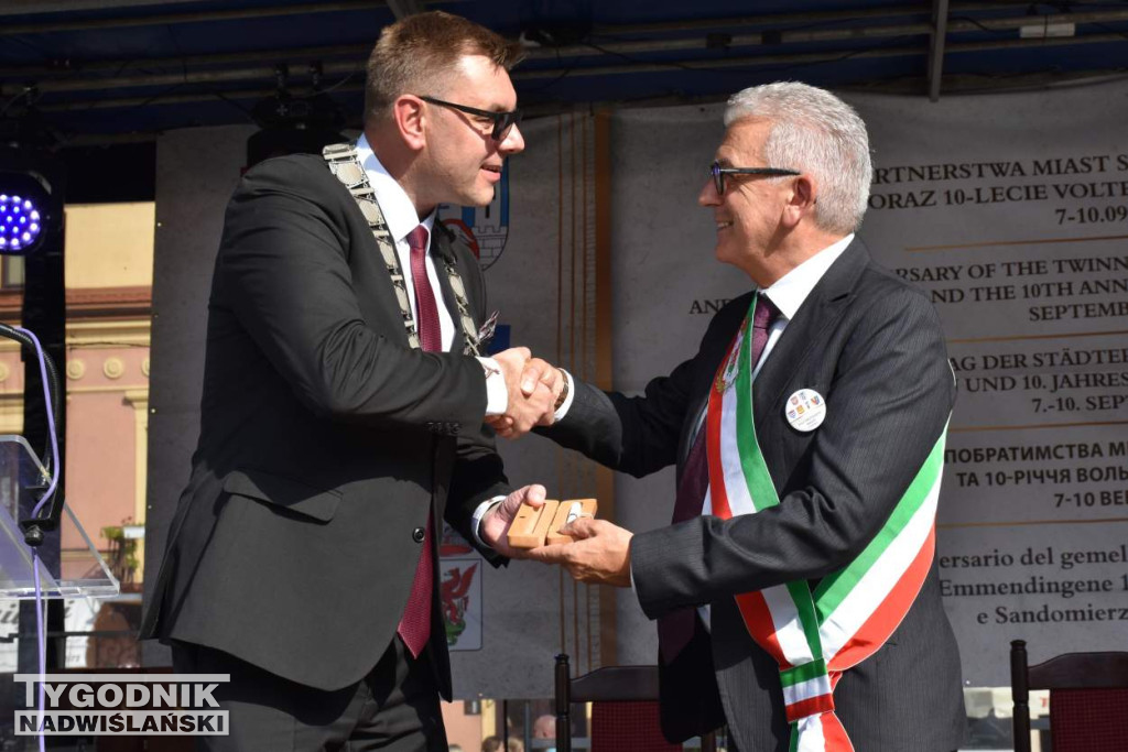 Obchody jubileuszu partnerstwa miast