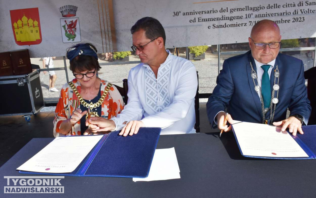 Obchody jubileuszu partnerstwa miast