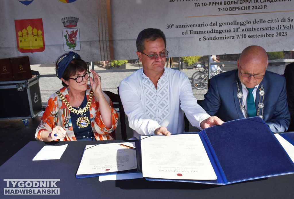 Obchody jubileuszu partnerstwa miast