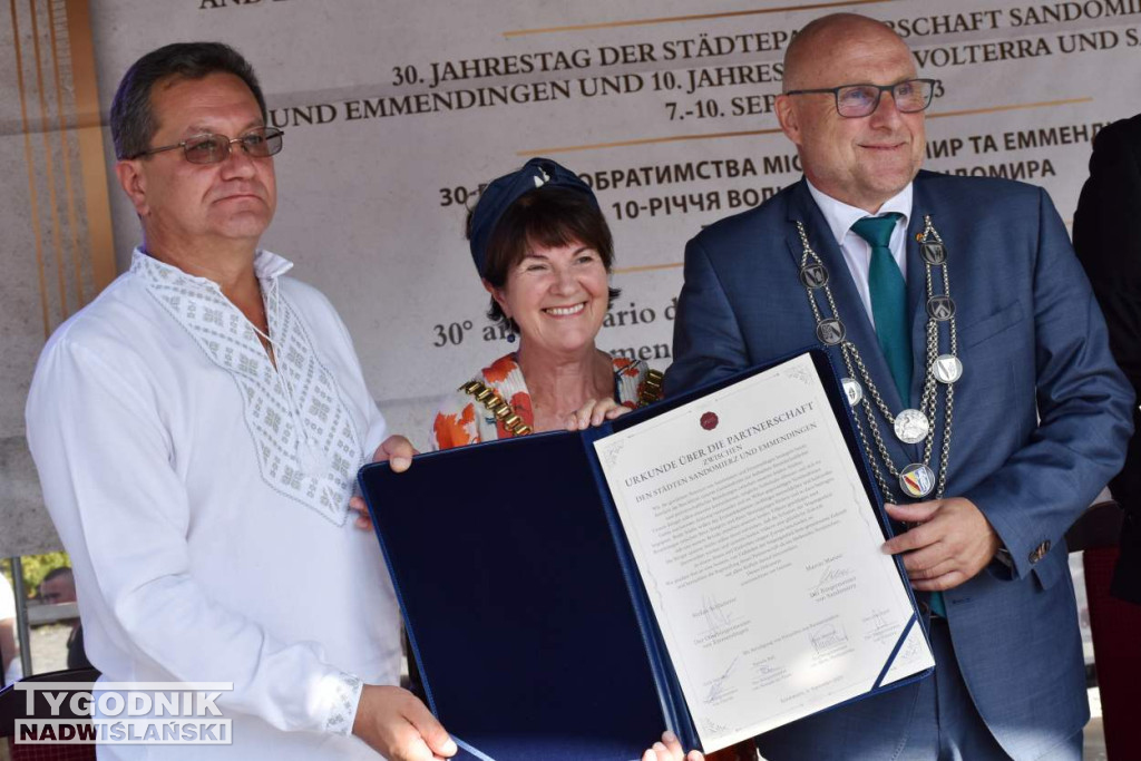 Obchody jubileuszu partnerstwa miast