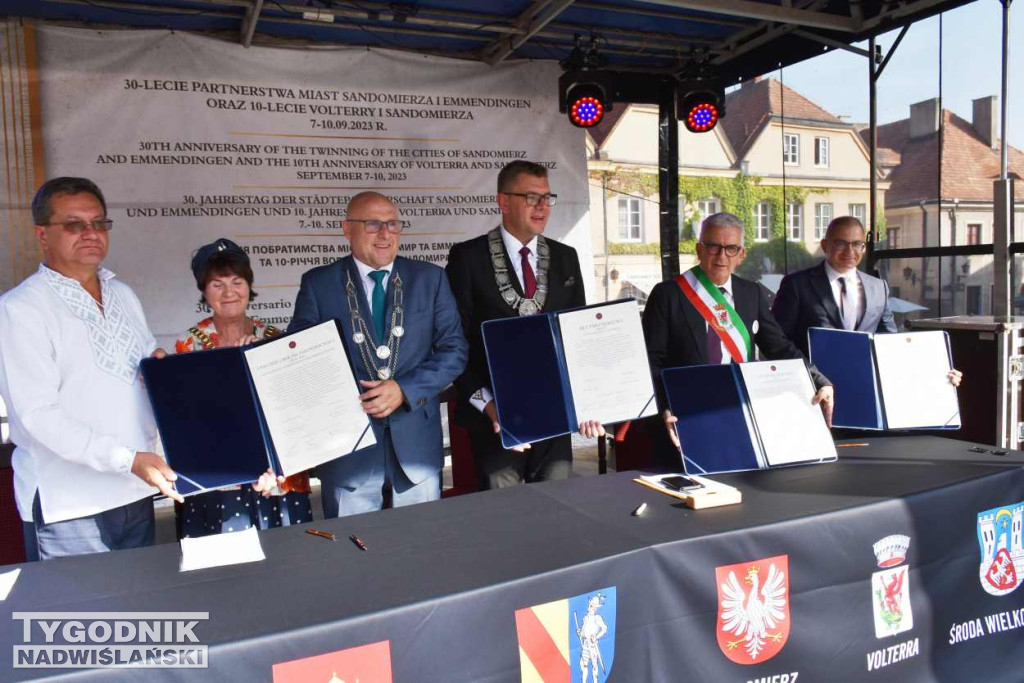 Obchody jubileuszu partnerstwa miast