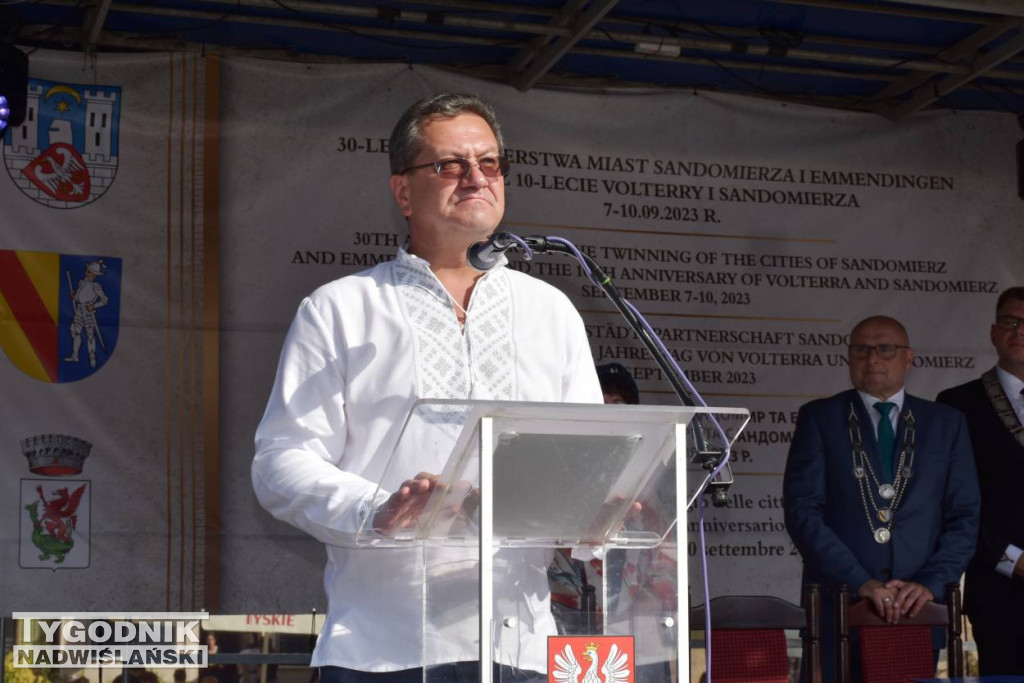 Obchody jubileuszu partnerstwa miast