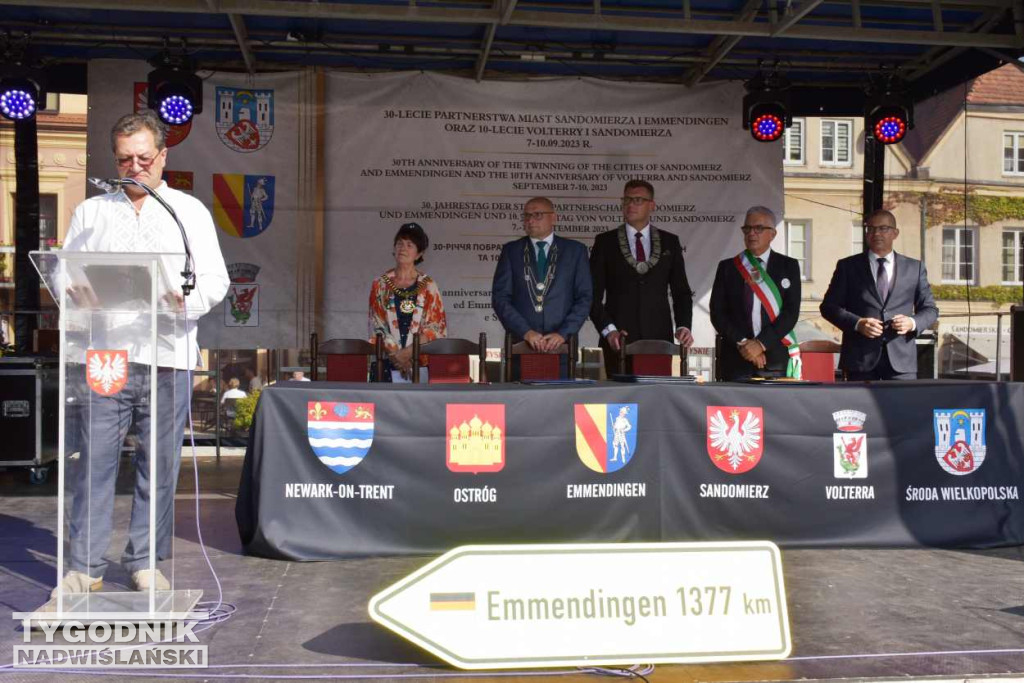 Obchody jubileuszu partnerstwa miast