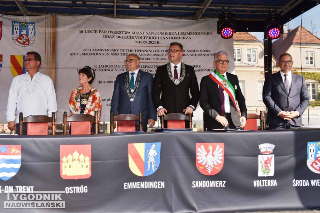 Obchody jubileuszu partnerstwa miast