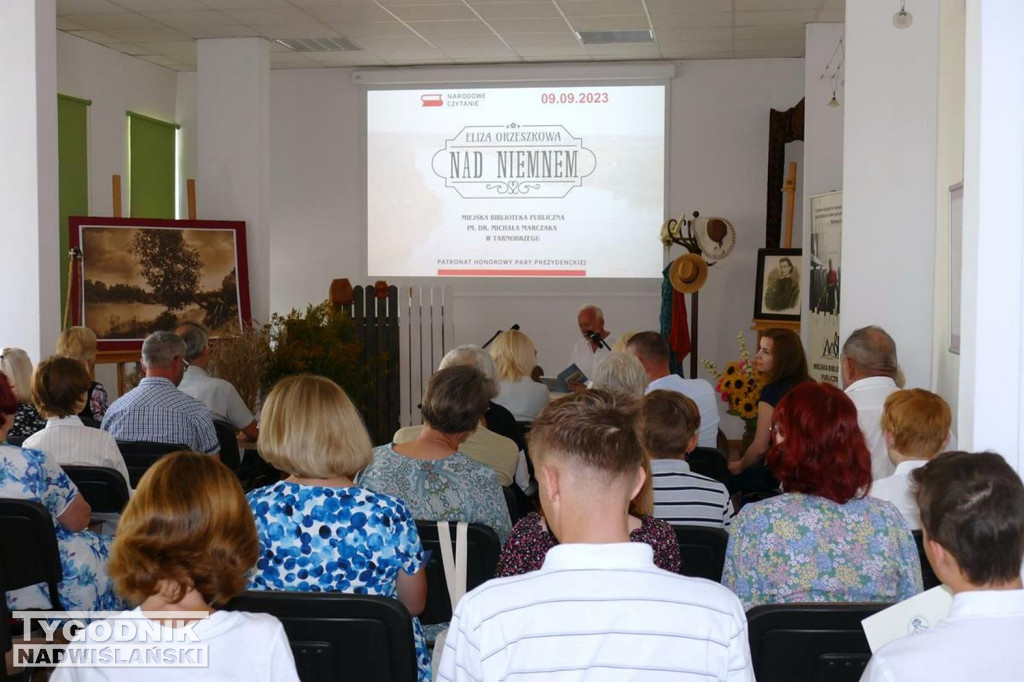 Narodowe Czytanie 2023 w tarnobrzeskiej bibliotece