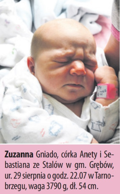 Zdjęcia dzieci urodzonych w naszych szpitalach
