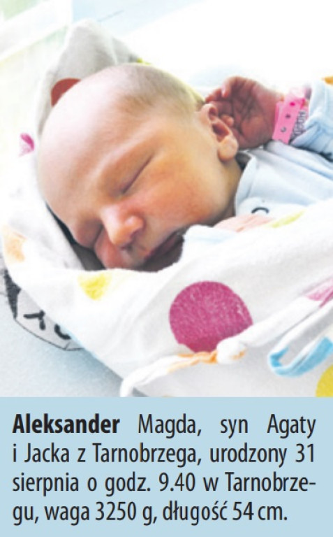 Zdjęcia dzieci urodzonych w naszych szpitalach