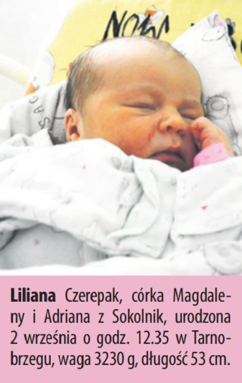Zdjęcia dzieci urodzonych w naszych szpitalach