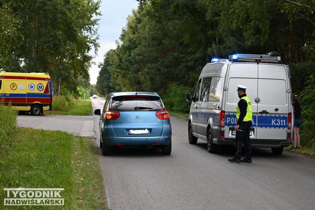 Potrącenie 13-letniego rowerzysty w Stalach