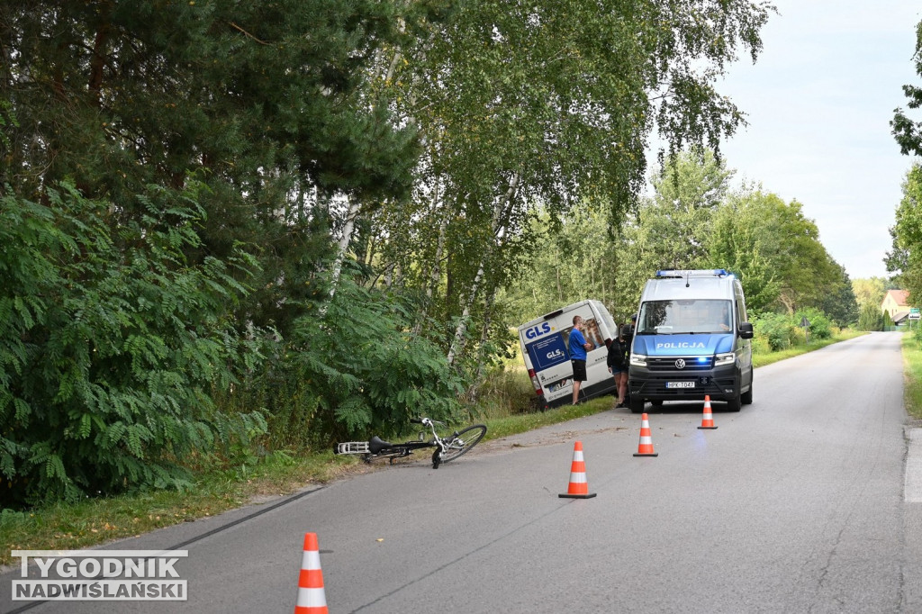 Potrącenie 13-letniego rowerzysty w Stalach