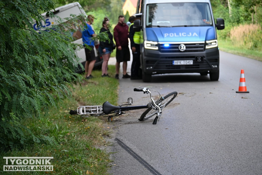 Potrącenie 13-letniego rowerzysty w Stalach