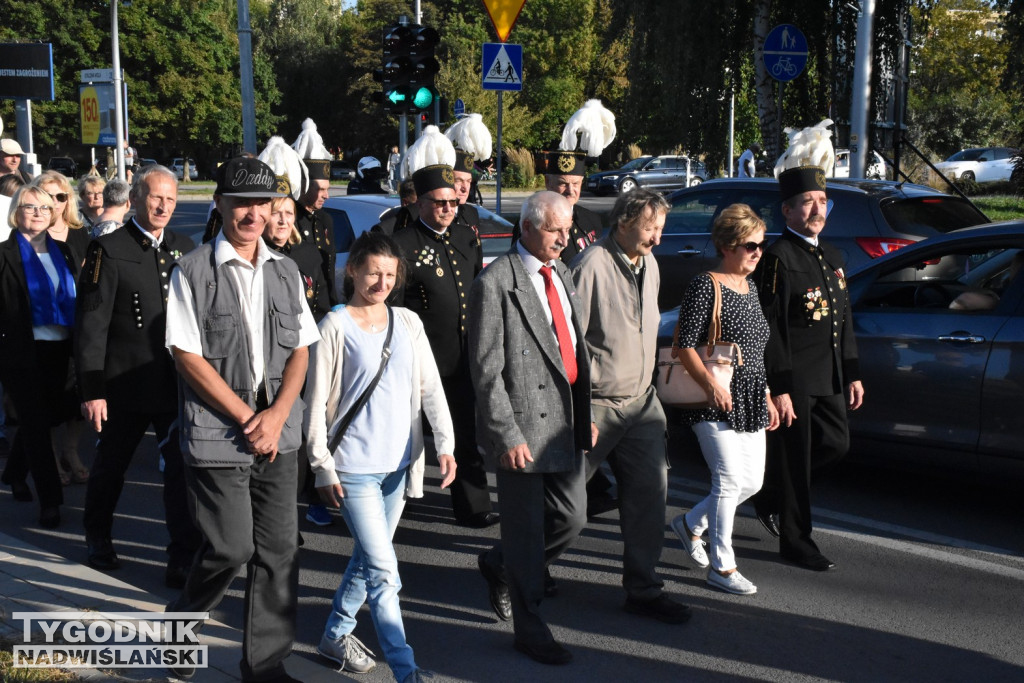 Górnicy przemaszerowali ulicami Tarnobrzega